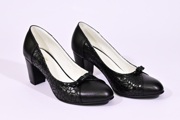 Pantofi de damă din piele naturală Galarieli Blossom - Img 2