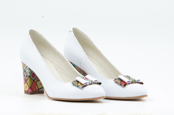 Pantofi de damă din piele naturală Galarieli Iris - Img 4