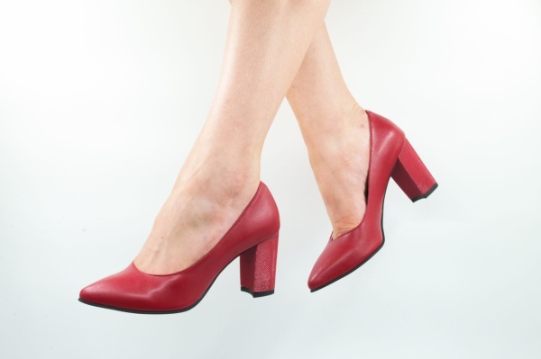 Pantofi de damă din piele naturală Galarieli Selene - Img 2