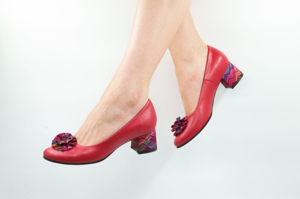 Pantofi de damă din piele naturală Galarieli Venus - Img 3