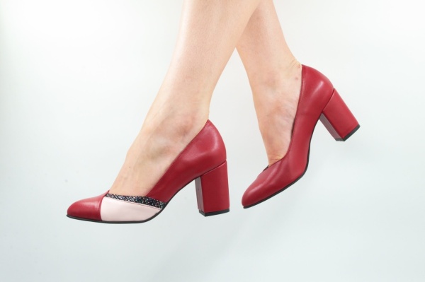 Pantofi de damă din piele naturală Galarieli Calypso - Img 3
