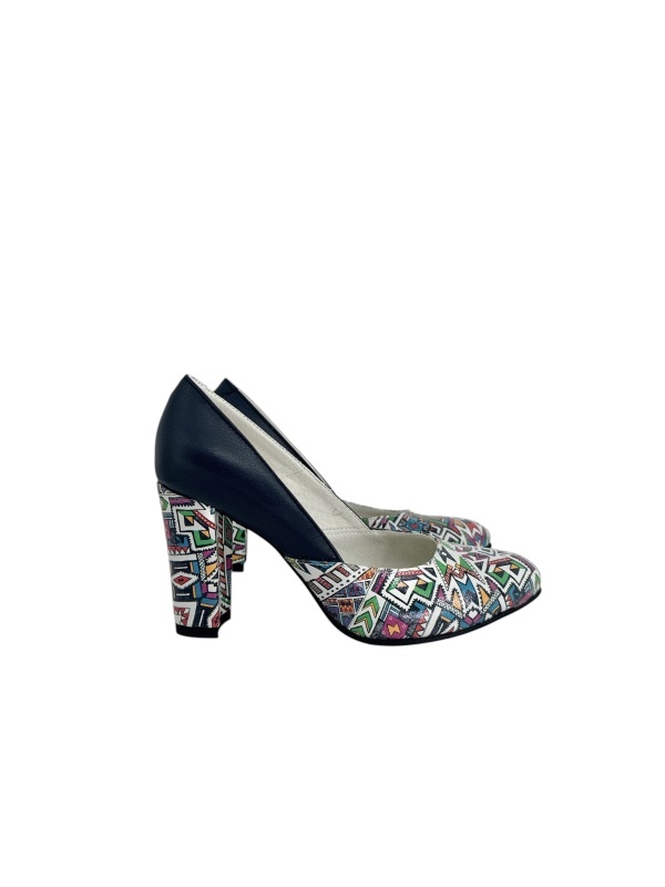 Pantofi de damă din piele naturală Galarieli Diana - Img 2