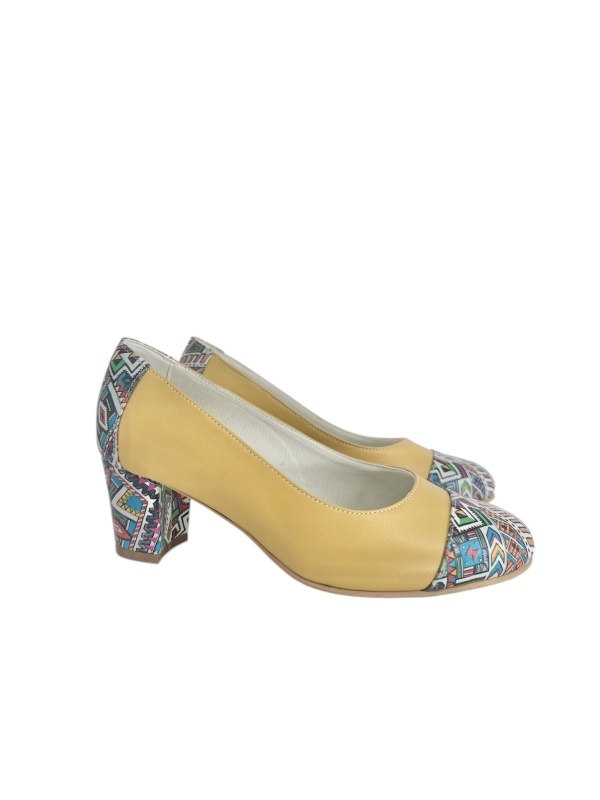 Pantofi de damă din piele naturală Galarieli Eos - Img 2