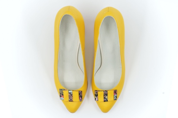 Pantofi de damă din piele naturală Galarieli Iris - Img 3