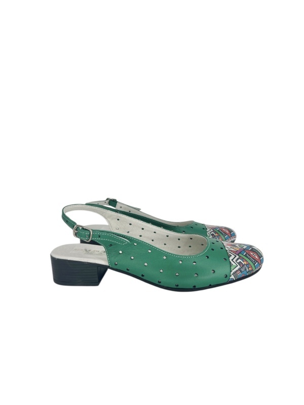 Pantofi de damă din piele naturală Galarieli Adelle - Img 2