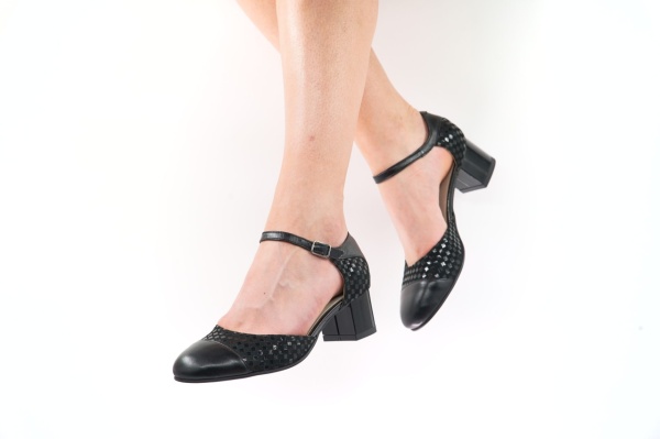 Pantofi de damă din piele naturală Galarieli Ines - Img 3