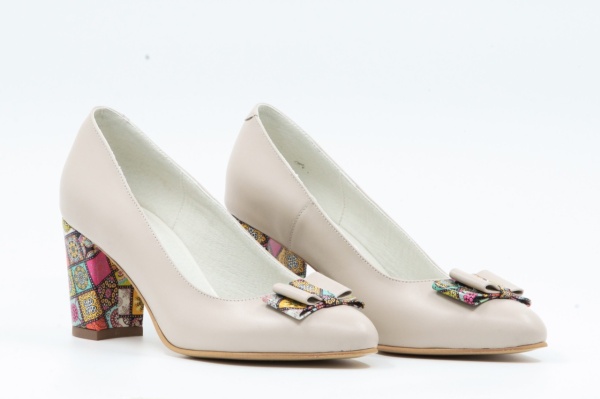 Pantofi de damă din piele naturală Galarieli Iris - Img 4