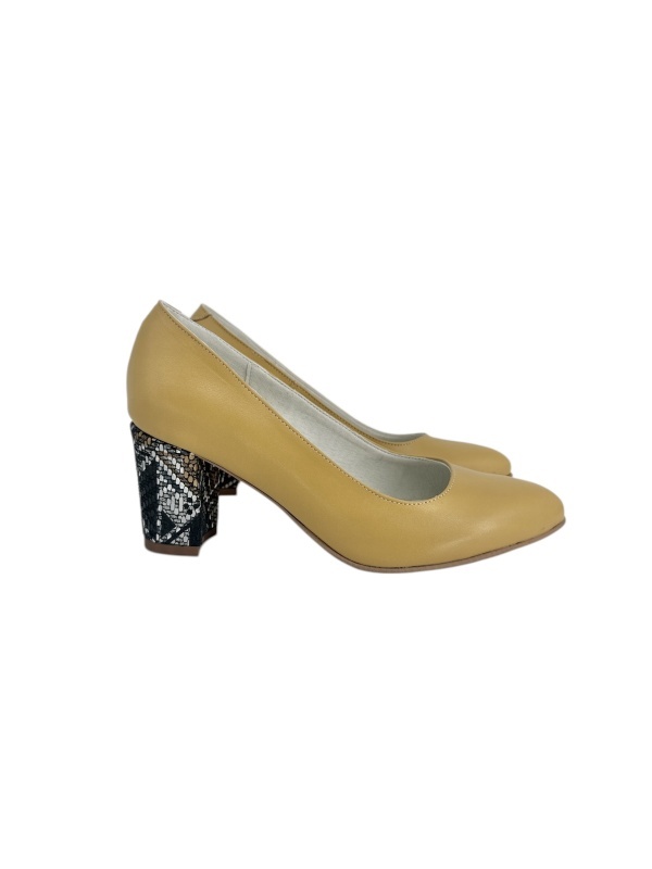 Pantofi de damă din piele naturală Galarieli Phoebe - Img 2