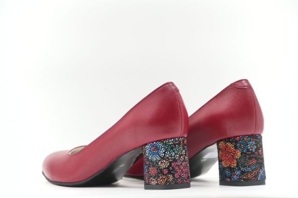 Pantofi de damă din piele naturală Galarieli Saranya - Img 2