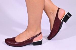 Pantofi de damă din piele naturală Galarieli Adelle