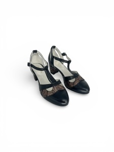 Pantofi de damă din piele naturală Galarieli Fauna