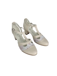 Pantofi de damă din piele naturală Galarieli Fauna