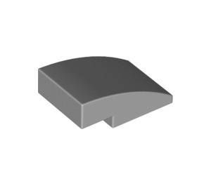 24309-86 Dakpan rond 3x2 geen noppen afgerond grijs, licht (blauwachtig) NIEUW *1B103
