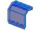 2582-14G Scharnierpaneel 2x4x3 1/3 gebogen transparant donkerblauw gebruikt *1L0000