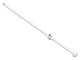 30219-1G Bootmast lengte 16 open nop, knop wit gebruikt *