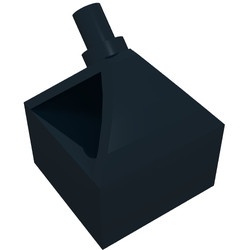 30640-11G Stuurhouder 2x2 zwart gebruikt *