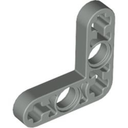 32056-86G Technic, Hefbalk 3x3 L-vorm dun grijs, licht (blauwachtig) gebruikt *1D000