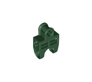 32174-80 Technic Connector 2x3 met Ball Socket groen, donker NIEUW *1D000