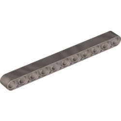 32525-95G Technic, Hefbalk 1x11 dik zilver, mat gebruikt *1D000