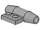 3475-9G Motor met zijplaat 1x2 lichtgrijs (klassiek) gebruikt *1D039