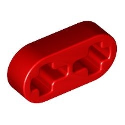 41677-5G Technic, Hefbalk 1x2 dun rood gebruikt *1D000