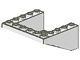 4228-1G Omgekeerde dakpan 33 graden 5x6x2 wit gebruikt *1D014