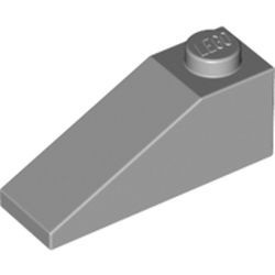 4286-86G Dakpan 33 graden 1x3 grijs, licht (blauwachtig) gebruikt *1D018