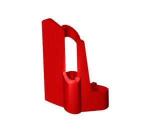 47713-5G Technic, Sierpaneel #25 Large Short, Small Hole, Side B rood gebruikt *