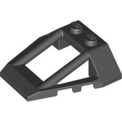 47758-11G Ruit 4x4x1x1 kooi zwart gebruikt *