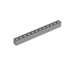 6112-86g Steen 1x12 grijs, licht (blauwachtig) gebruikt *1A049