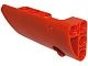 64683-5 Technic, Sierpaneel #3 Klein glad lang, 2x3 gaten kop rood NIEUW *4T082