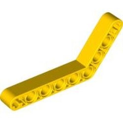 6629-3G Technic, Hefbalk 1x9 gebogen (6x4) dik geel gebruikt *1D000