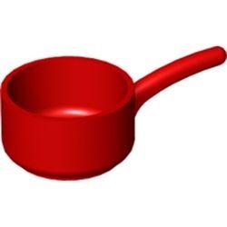 6945-5G SCALA Open pan hoog rood gebruikt *