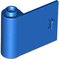 92262-7 Deur 1x3x2 links OPEN midden tussen scharnieren blauw NIEUW *1B274