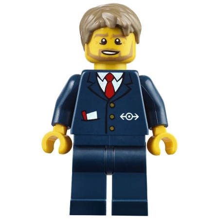 cty0787G Bus chauffeur. donkerblauw pak met logo gebruikt *0M0000