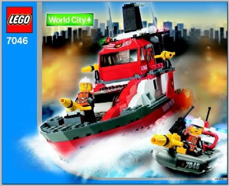 INS7046-G 7046 BOUWBESCHRIJVING- Fire Command Craft gebruikt *LOC M3