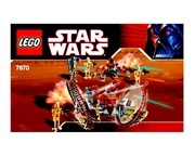 INS7670-G 7670 BOUWBESCHRIJVING- Hailfire Droid & Spider Droid gebruikt *LOC 6032
