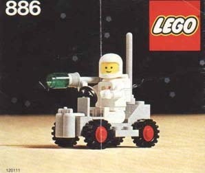 INS886-G 886 BOUWBESCHRIJVING- Space Buggy gebruikt *LOC RB