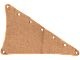 sailbb08-2G Zeil 15x22 driehoek crème gebruikt *5D000