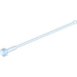 2569-74G Antenne 1x8 noppen hoog transparant middenblauw gebruikt *1L179