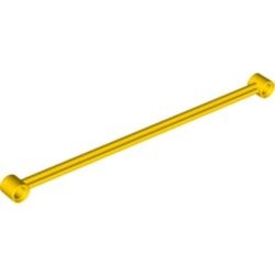 2637-3 Technic, stang 16 noppen lang geel NIEUW *0D000