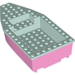 28533c05-104 Bootromp 16x8 met lichtaqua top (PAKKETZENDING) roze, helder NIEUW *