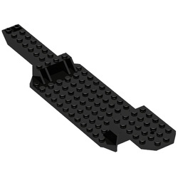 30184-11G Oplegger 6x26x2 2/3 zwart gebruikt *R3