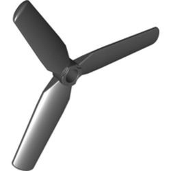 30332-11G Propellor 3 bladen L9 diameter zwart gebruikt *1D042
