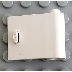3188-1G Deur 1x3x2 rechts (dicht) wit gebruikt *1B394