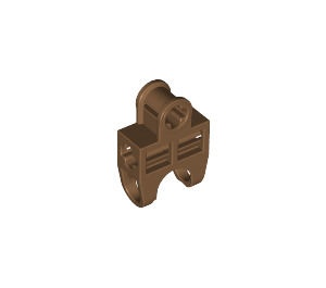 32174-91 Technic Connector 2x3 met Ball Socket vleeskleurig, donker NIEUW *1D000