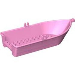 33129-23 Roeiboot groot 18x8x2 1/3 PAKKETPOST roze (klassiek) gebruikt *
