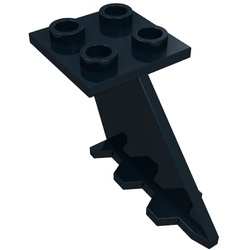 3479-11G Staart klein zwart gebruikt *1D040