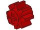 3647-5G Technic, Tandwiel 8 tanden type 1 rood gebruikt *0D030