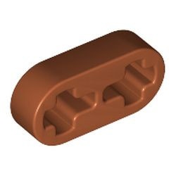 41677-68 Technic, Hefbalk 1x2 dun oranje, donker NIEUW *1D000